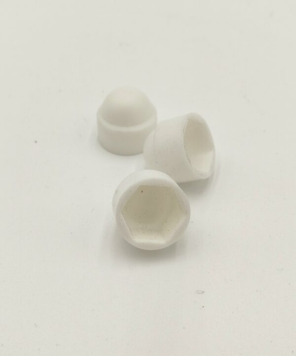 CACHE ECROU BLANC DIAMETRE 8